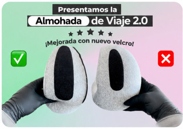 Almohada de viaje para el cuello
