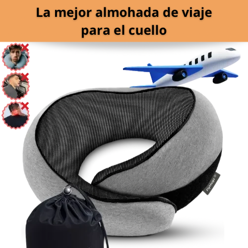 Almohada de viaje para el cuello